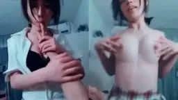Digoyang Cewek Chindo Abg Sma Cantik, Bikin Makin Tegang