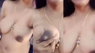 Video Panas Cewek Seksi Telugu Pamer Payudara Lembutnya