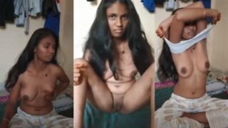 Gadis Kampung Pamer Tubuh Bugil Desi Ke Kakak Tirinya, Bikin Makin Panas.