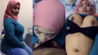 Ngentot Cewek Berjilbab Pink, Toket Montok Bikin Makin Bernafsu