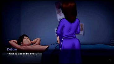 Ibu Tiri Nungguin Semua Tidur, Baru Ajak Mainan Di Kamar (18+) | Simulasi Kencan Panas