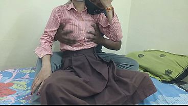 Cowok Indian Ngewe Pacar Di Kamar Kos, Sange Abis