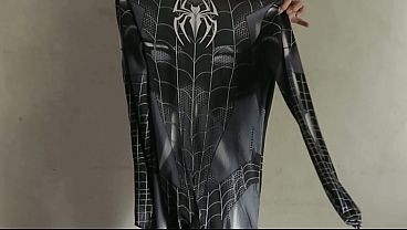 Tembus Cewek Cosplay Spiderman Hitam Sampe Muncrat Di Memek Berkali-kali – Bokep Indo Terbaru