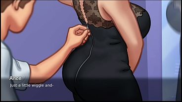 Ibu Tiri Mengakhiri Percakapan Dengan Satu Senyum Nakal (18+)