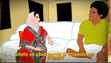 Guru Arab Montok Dengan Bokong Besar Ngajarin Muridnya Trik-trik Baru Yang Bikin Makin Greget.