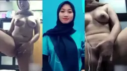 Amirah Syariza Buka Hijab Colmek Sange.