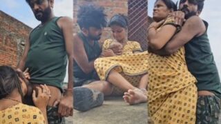 Viral! Video Mesum Pasangan Lucknow Syur Di Atas Teras Terbuka