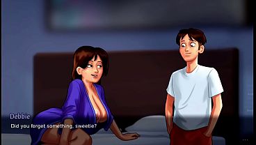 Diamnya Mulai Pas Mama Tiri Datang, Bikin Suasana Makin Panas Dan Basah (18+)