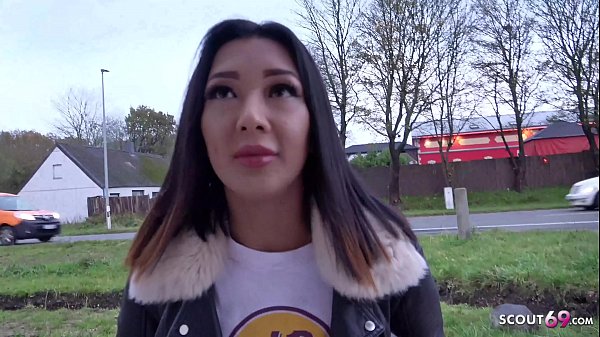 German Scout Ngentotin Anak Thai Kitty Dari Flensburg Pas Casting Jalanan Beneran