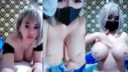 Ceo Desah Sambil Jepit Dildo Di Toket Gede Montoknya.