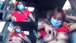 Ngasih Jatah Buat Ayang Pas Di Dalem Mobil, Bikin Makin Greget.