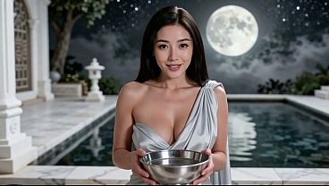 Gila Lo! Nonton Langsung Xinyi Nungging, Kontolku Penuh Di Kuil Bulannya, Bikin Muncrat Dalem!